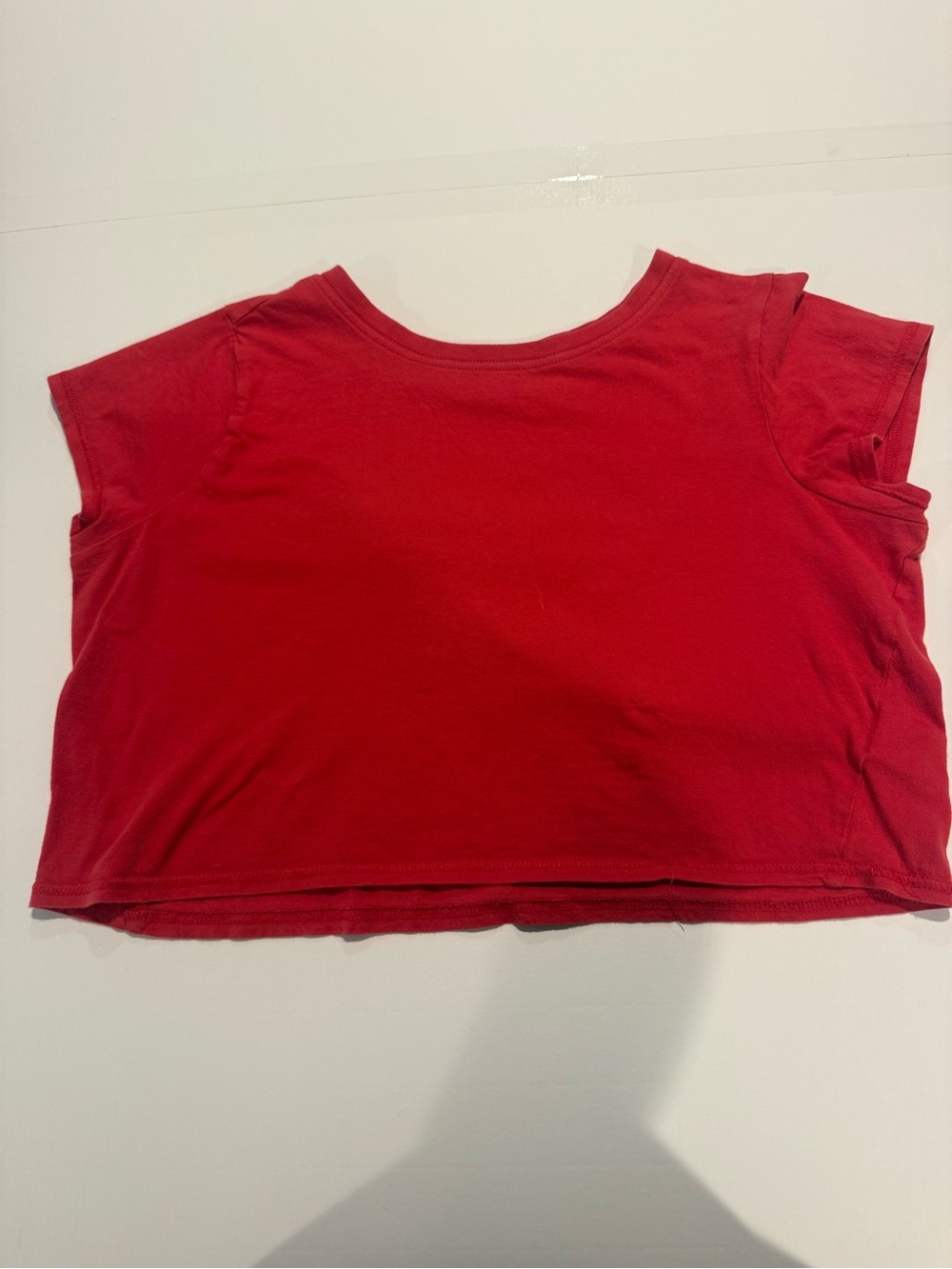 Pacsun Women’s Red Short Sleeve Crop Top